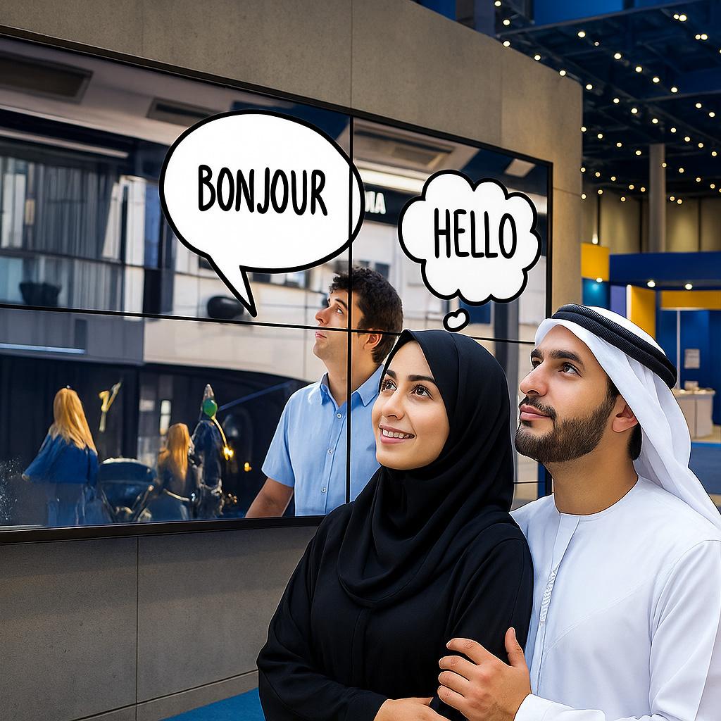 showcasing interactive and immersive AR experience